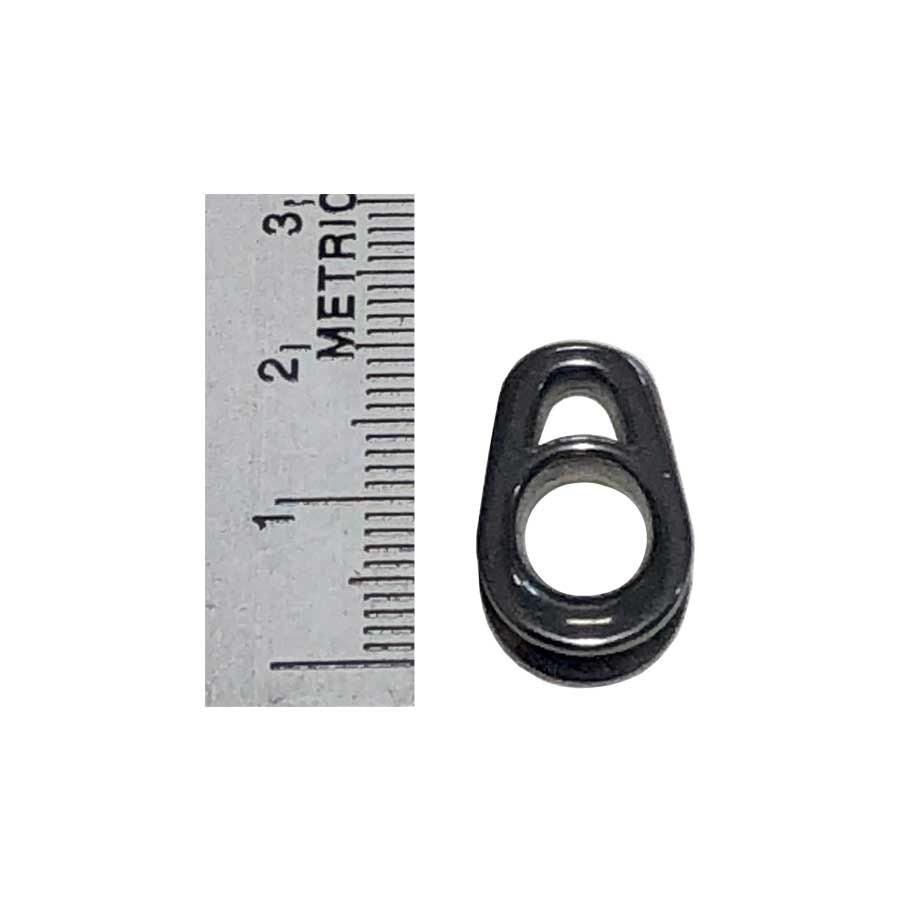 PKS Stainless Steel Bridle Slider / Sheaveless Pulley