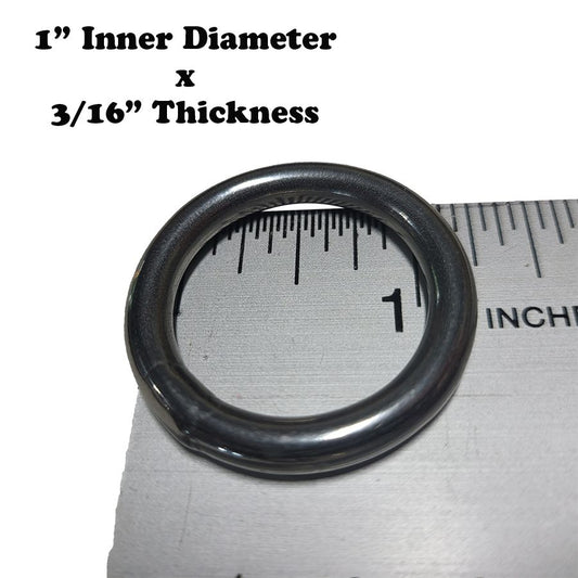 Stainless Steel Ring - Large 1" Ring