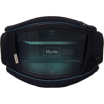  2023 Mystic Gem BK Womens Kiteboarding Waist Harness - Black/Glitter - 20% Off