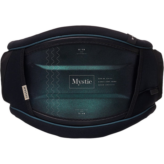  2023 Mystic Gem BK Womens Kiteboarding Waist Harness - Black/Glitter - 20% Off
