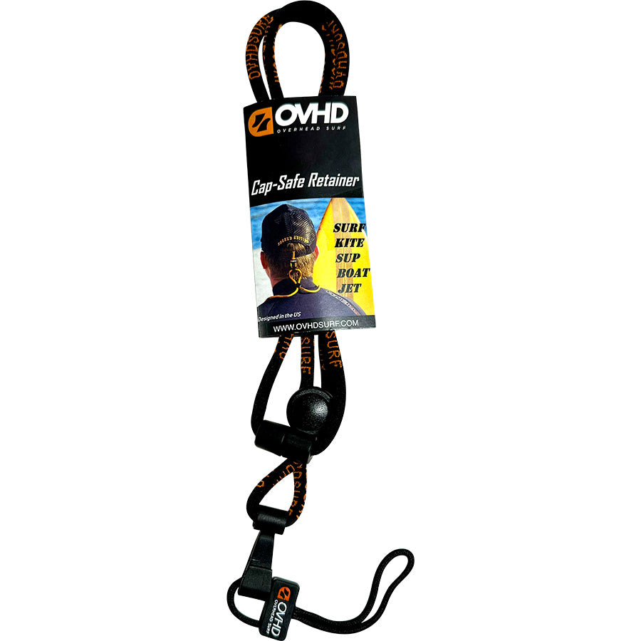  Overhead Surf Cap-Safe Retainer Lanyard Hat Leash