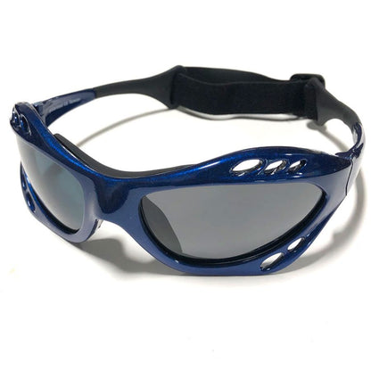  Aqua Azul Kiteboarding Water Shades - Metallic Navy Blue
