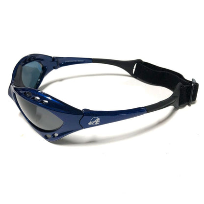 Aqua Azul Kiteboarding Water Shades - Metallic Navy Blue