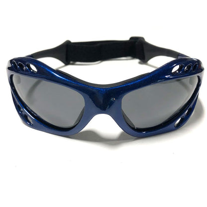  Aqua Azul Kiteboarding Water Shades - Metallic Navy Blue