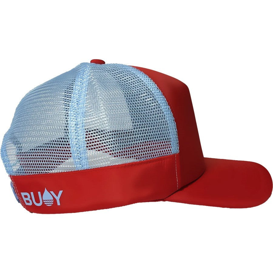  Buoy Wear Ultimate Floating Hat - Red