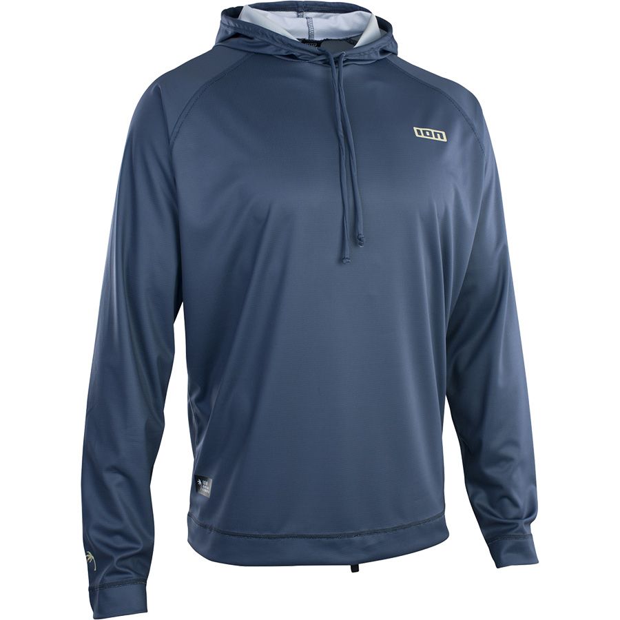  ION Wetshirt Hoodie Long Sleeve - Mens - Salty Indigo