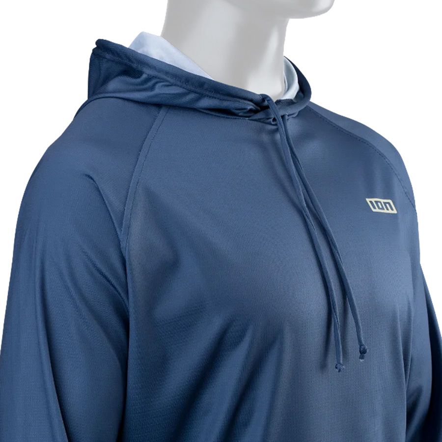  ION Wetshirt Hoodie Long Sleeve - Mens - Salty Indigo