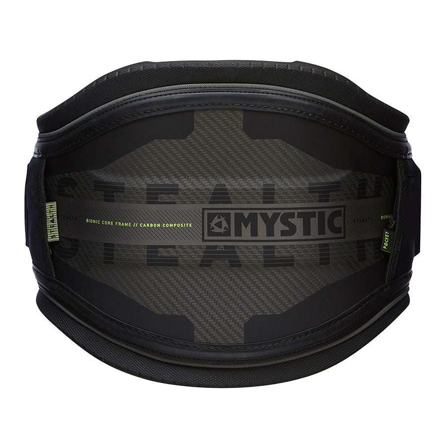  Mystic Stealth Kiteboarding Waist Harness - Black - 55% Off