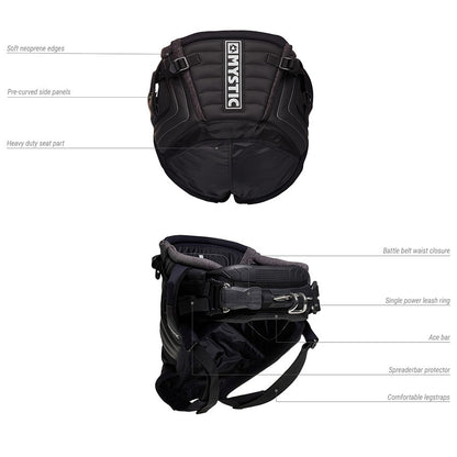  Mystic - Driver Seat Harness - Complete W/Ace Spreader Bar - 20% Off