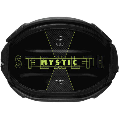  Mystic Stealth Kiteboarding Waist Harness - Black / Lime