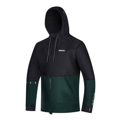 Mystic - Voltage Sweat - Neoprene Hoodie - Dark Leaf - 35% Off