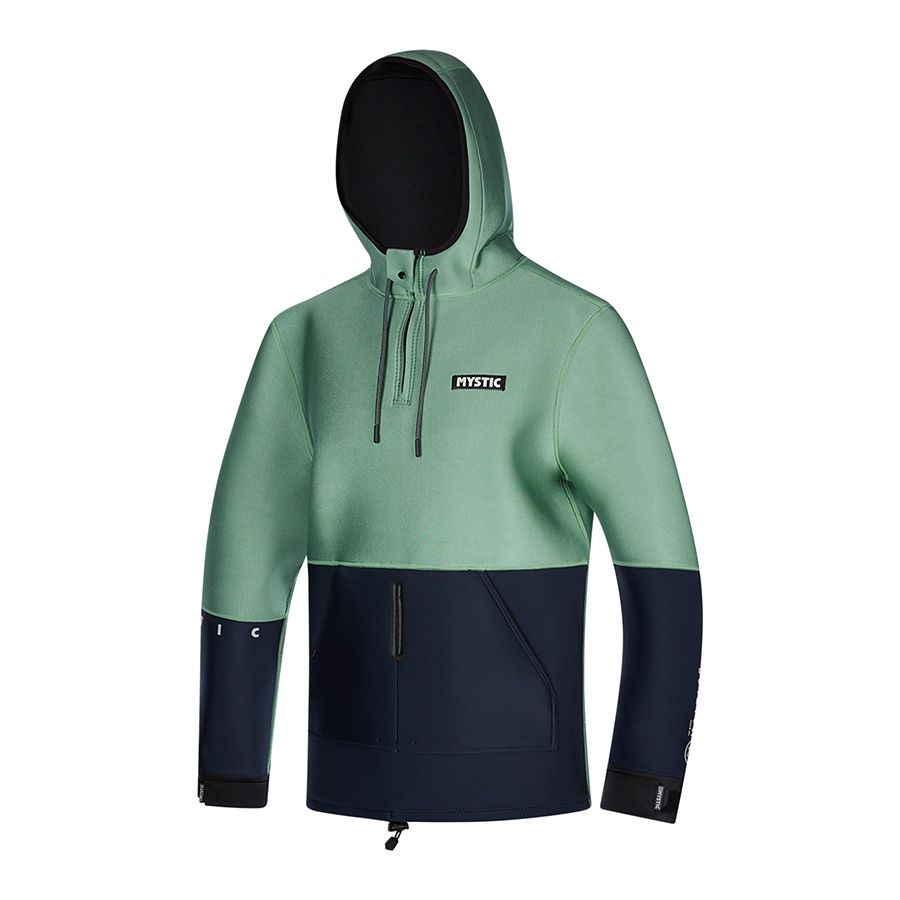  Mystic - Voltage Sweat - Neoprene Hoodie - Night Blue - 35% Off