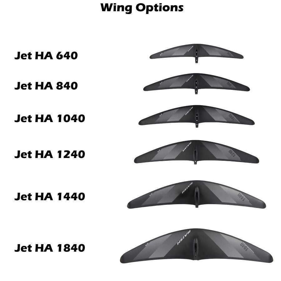  Naish 2024 Jet HA Foil - Semi Complete Foil