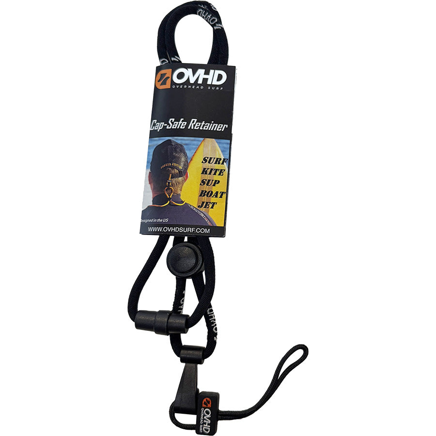  Overhead Surf Cap-Safe Retainer Lanyard Hat Leash