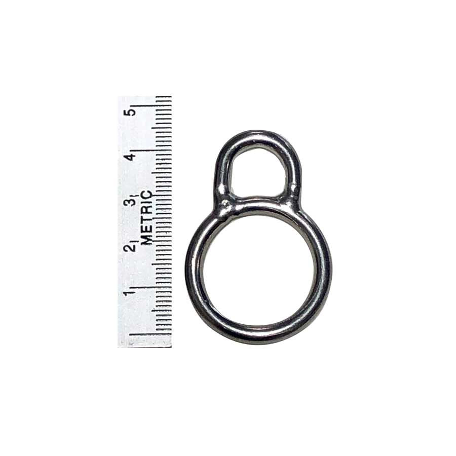  PKS Stainless Steel Flagout Leash Ring