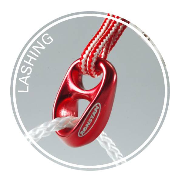  Ronstan Shock Block Sheaveless Pulley (Sold Individually)