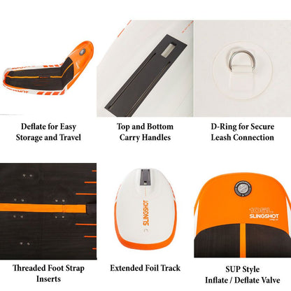  Slingshot I-Fly V1 Inflatable Wingboard - 70% Off