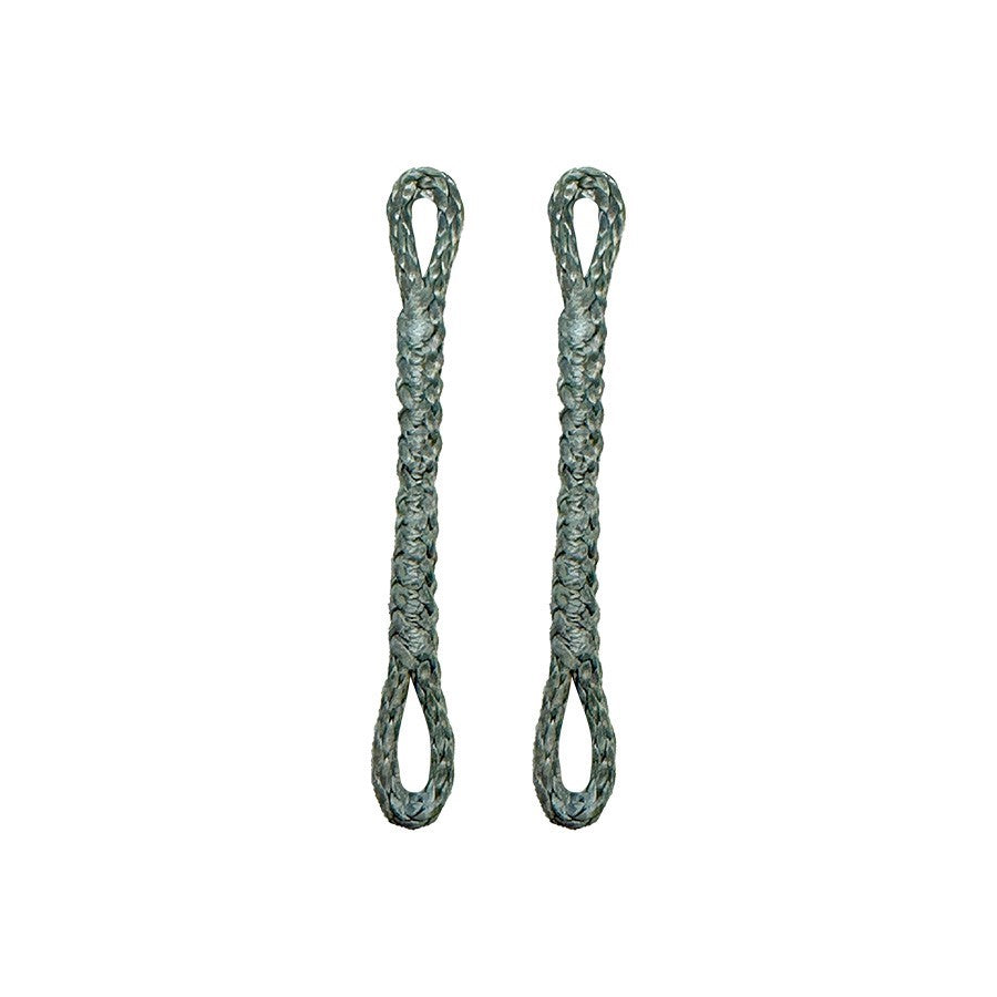  Slingshot Pigtail Loop-loop, 3.5 Inches, (Grey) (set Of 2)