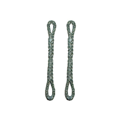  Slingshot Pigtail Loop-loop, 3.5 Inches, (Grey) (set Of 2)