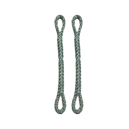  Slingshot Pigtail Loop-loop, 4 Inches, Grey (set Of 2)