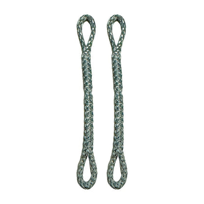  Slingshot Pigtail Loop-loop, 4.5 Inches, Grey (set Of 2)