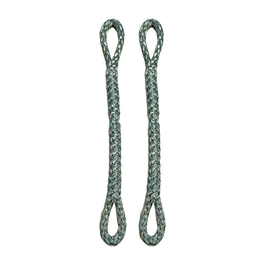  Slingshot Pigtail Loop-loop, 4.5 Inches, Grey (set Of 2)